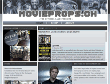 Tablet Screenshot of movieprops.ch